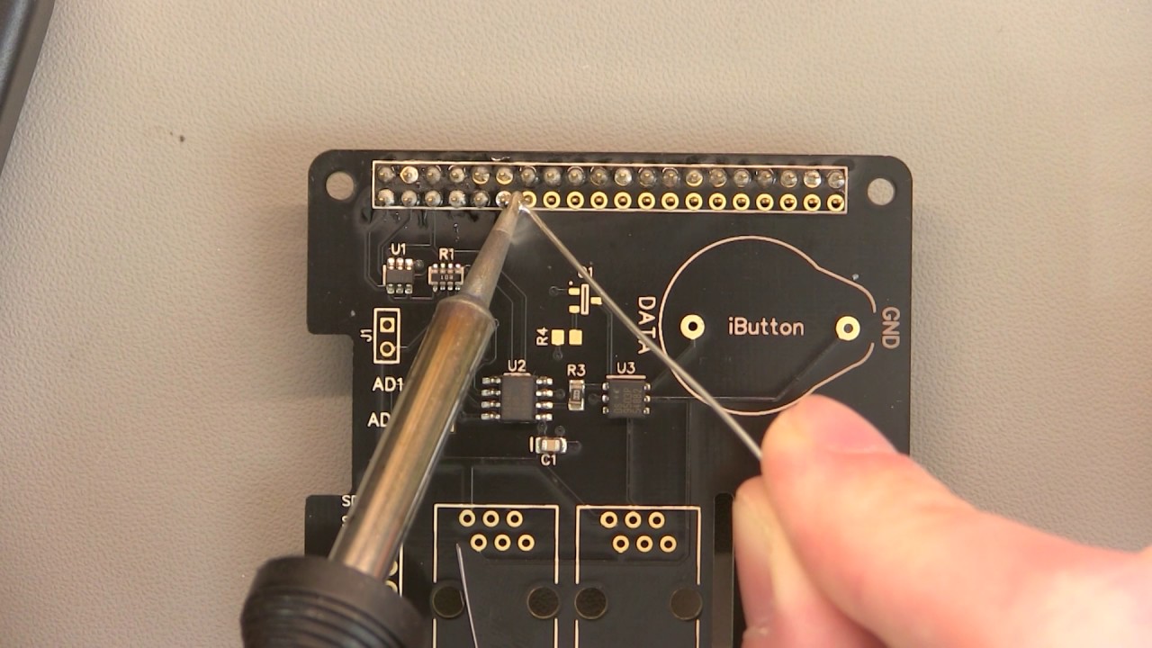 Assembly guide for the 1 Wire Pi Plus 2.0 for the Raspberry Pi