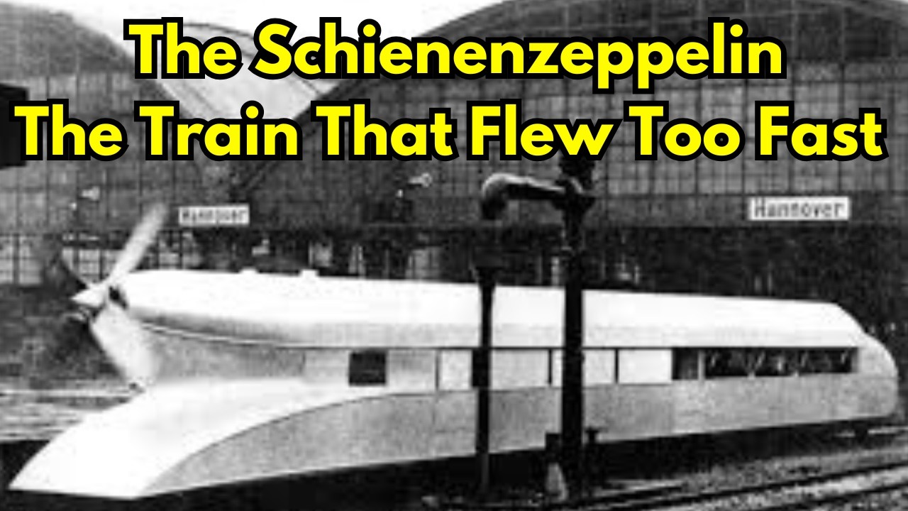 The Schienenzeppelin: The Train That Flew Too Fast #Schienenzeppelin #railway #extremeengineering