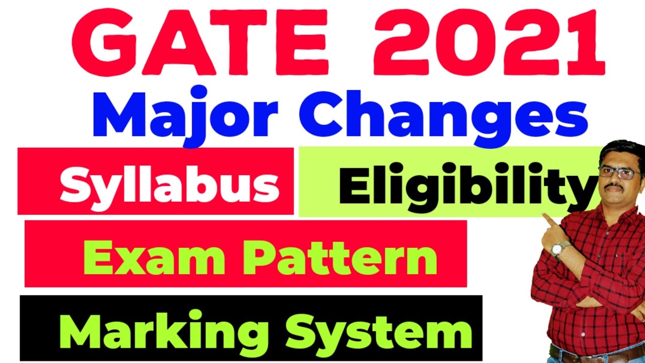 GATE 2021 Changes|GATE 2021 Measure Changes|GATE 2021 Exam Pattern|GATE 2021 Syllabus|GATE 2021