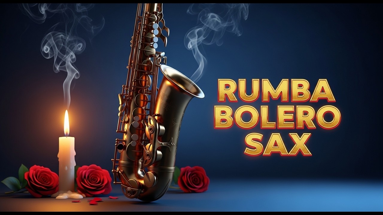 Rumba Bolero Sax Love Night | Música Instrumental Romántica y Suave