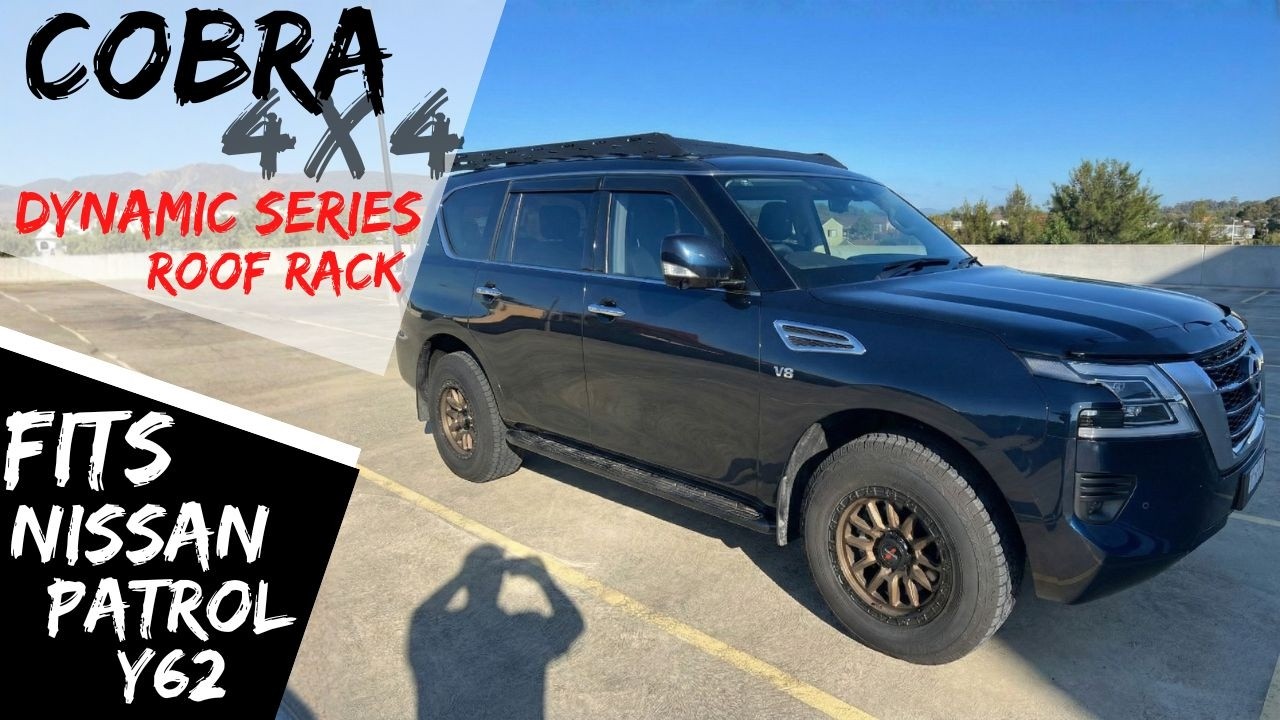 Dynamic Series Full length Roof Rack fits Nissan Patrol Y62 Aluminium Platform Premium Low Profile