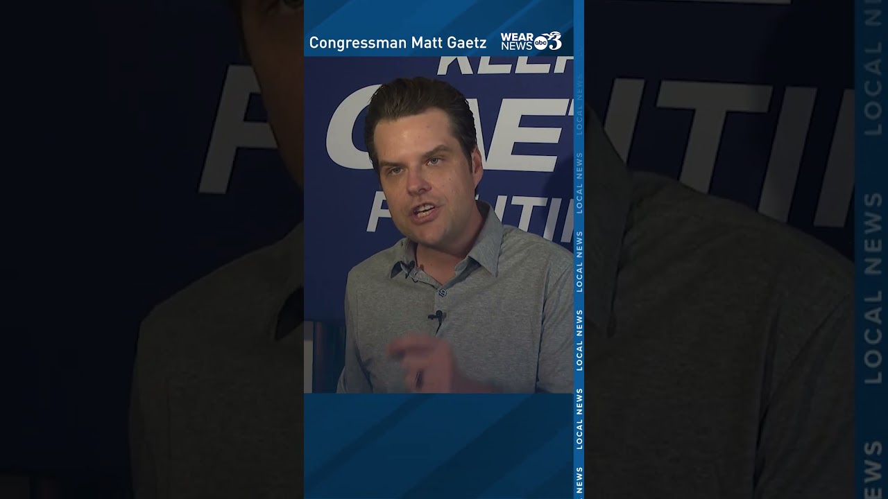 Gaetz reacts to Florida's insurance crisis as homeowners struggle with soaring premiums
