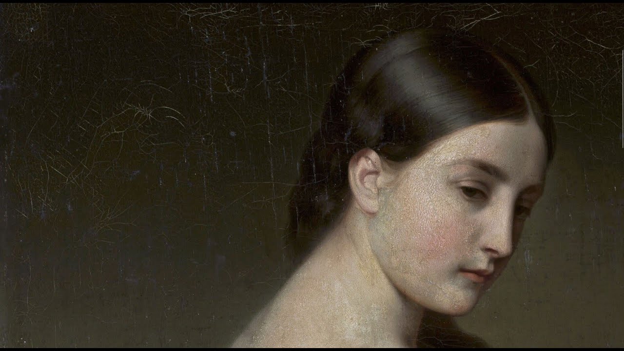 Junge Frau in Weiß von Friedrich von Amerling - Video und Musik von Günter Frei (Official Video)