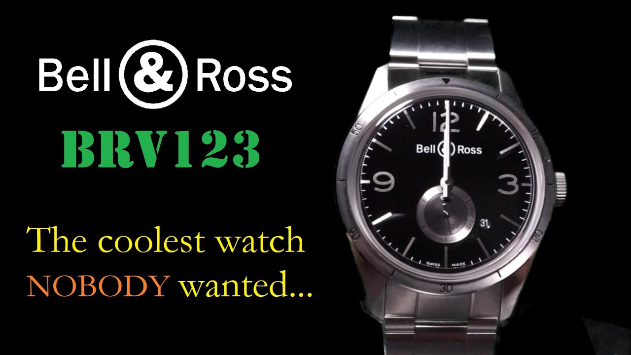 Bell & Ross BRV123-BS-ST/SST Military Aviation Officer's Watch | Coolest Worst Value Watch