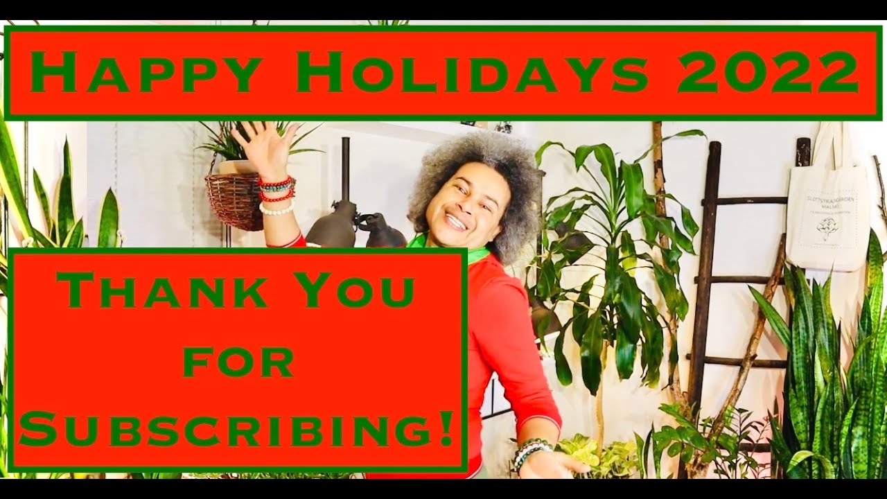 Happy Holidays 2022 & Thank You for Subscribing!