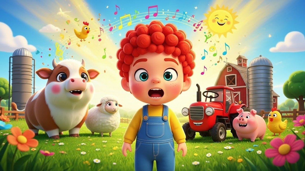 🌾Tractors, Chickens & Classic Farm Songs! | Farm & Nursery Rhymes Song | Animals & Classic Stories 🎶