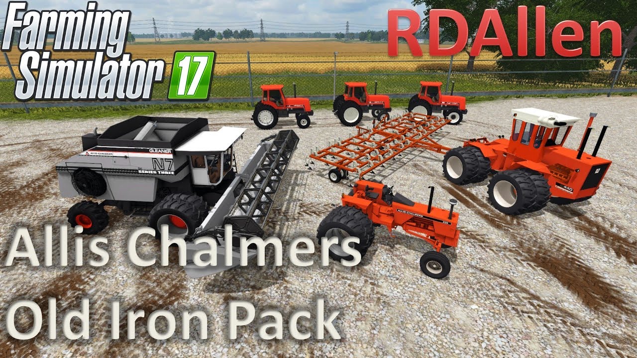 Allis Chalmers + Gleaner Old Iron Pack - Farming Simulator 17 Mod Review
