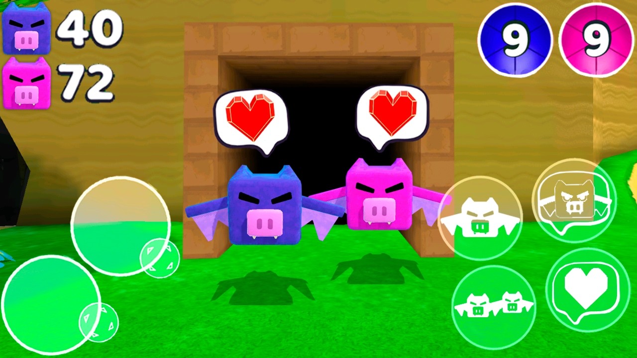 Sepasang Kelelawar Baru Sedang Jatuh Cinta! - Super Bear Adventure Gameplay Walkthrough