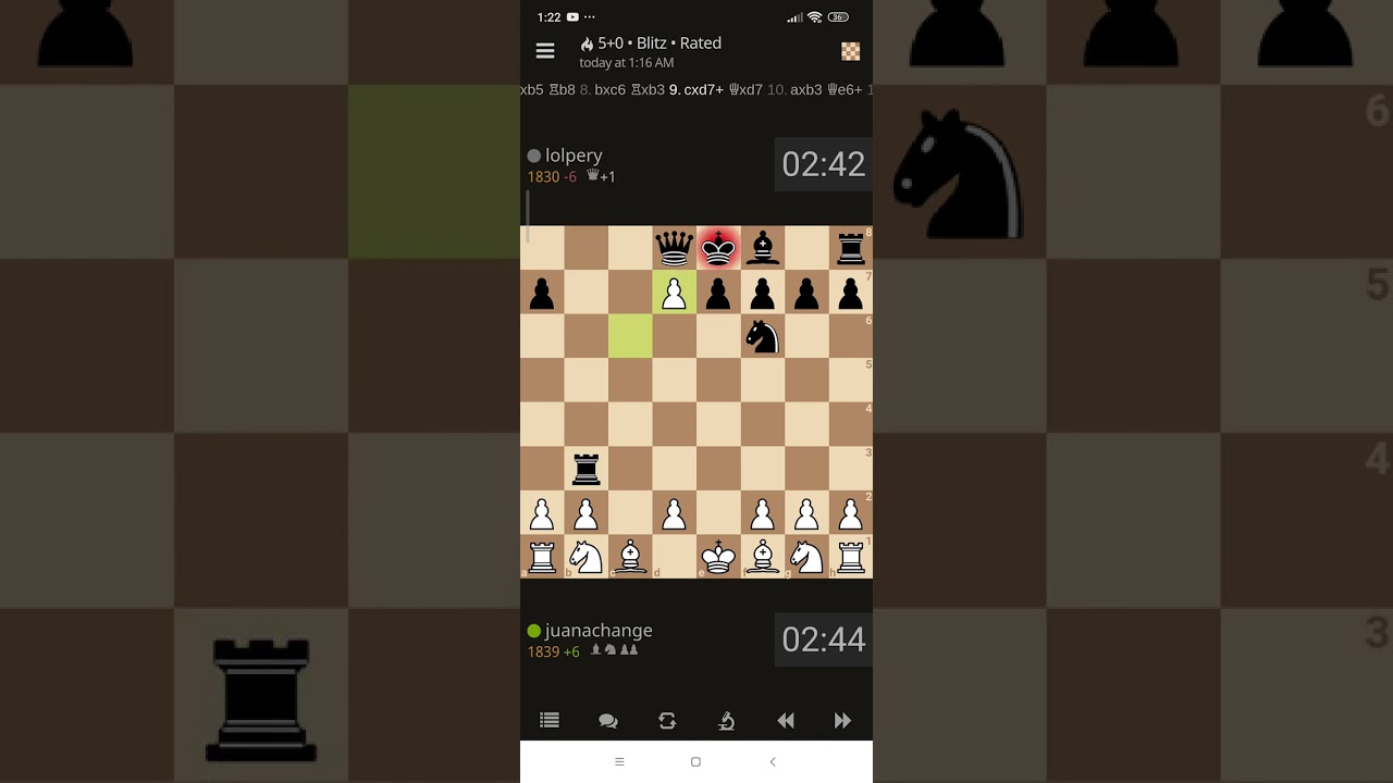 ang aga sacrifice queen  # lichess