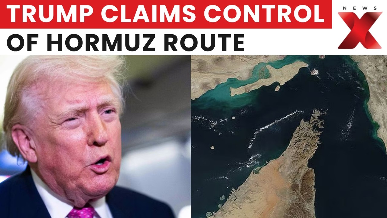 Trump Claims Hormuz Control As India Demands Answers Over Deadly Tanker Strike | NewsX