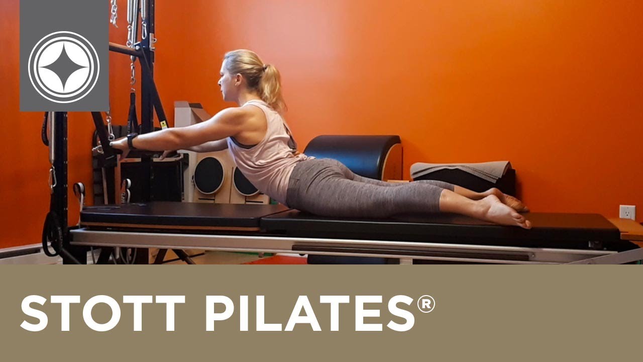 STOTT PILATES® | How to Use the Vertical Frame with Rehab Clients: Swan Dive
