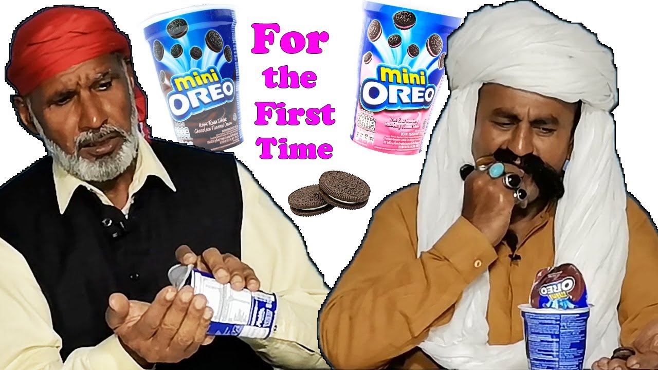 Tribal People Try Oreo Mini Cookies for the First Time