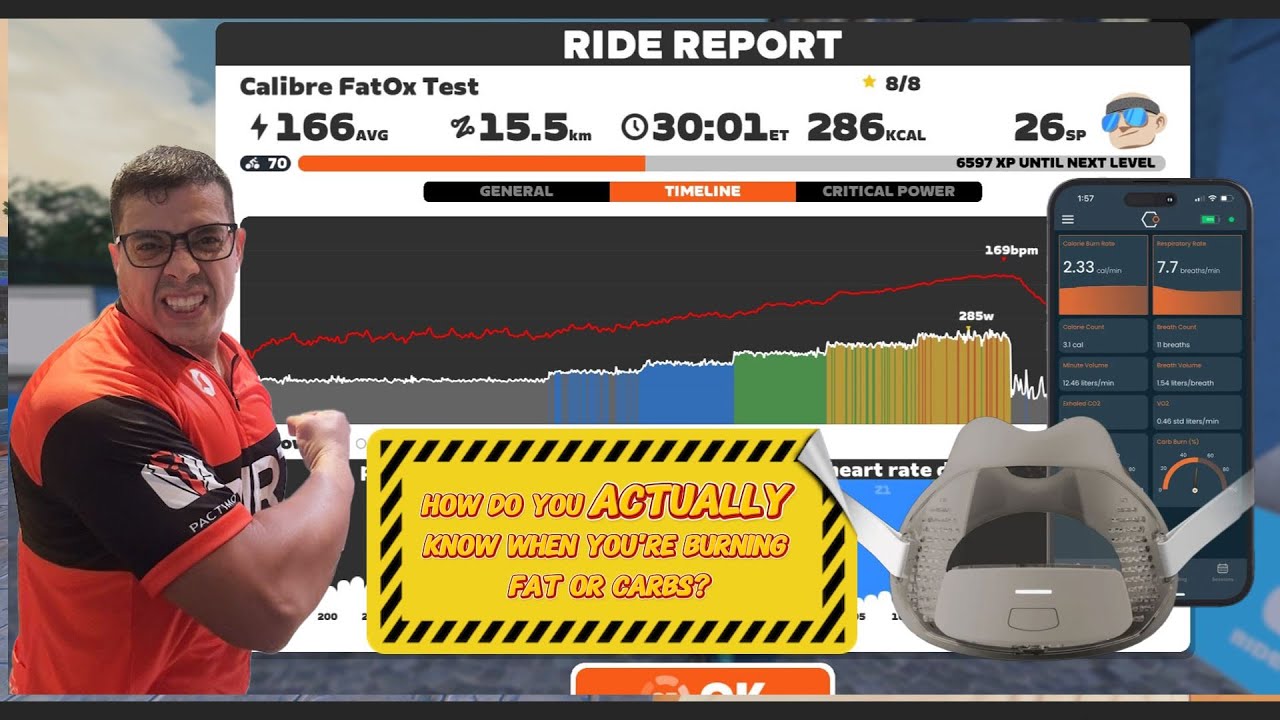 How do you ACTUALLY know when you're burning Fats or Carbs?  - Testing Calibre Bio #notsponsored