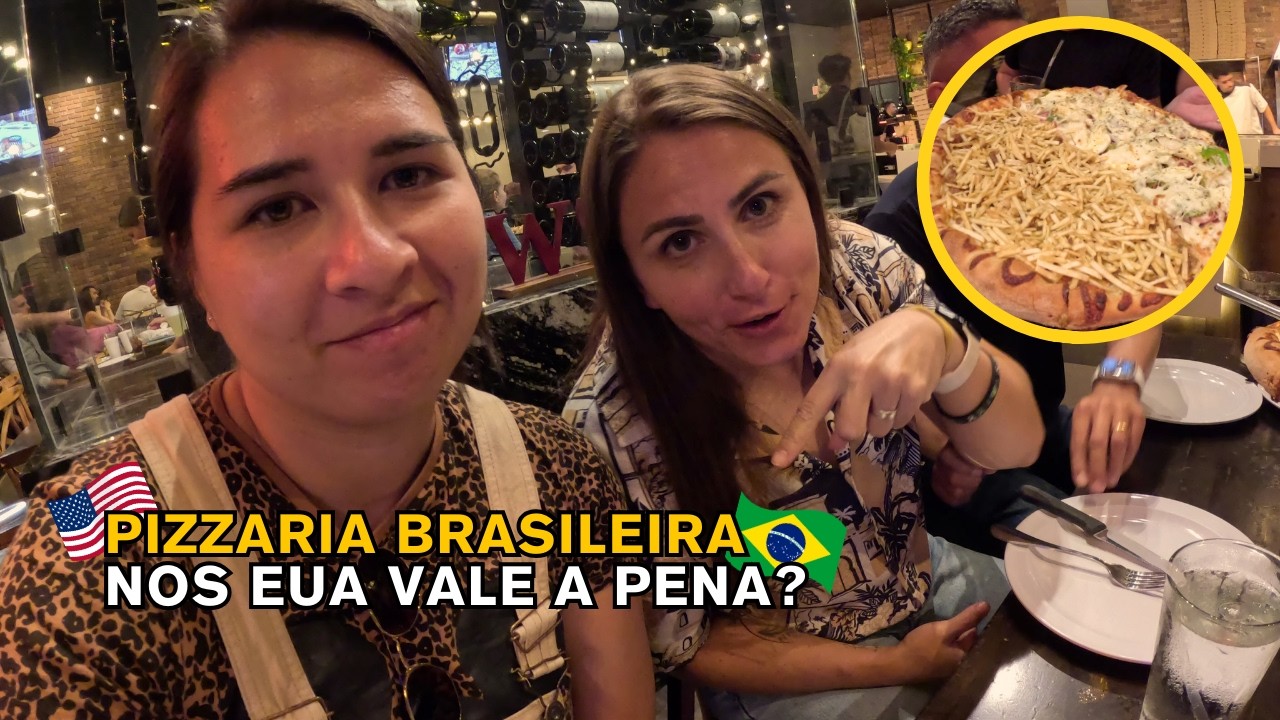PIZZARIA BRASILEIRA NOS EUA: COMO É E QUANTO CUSTA?