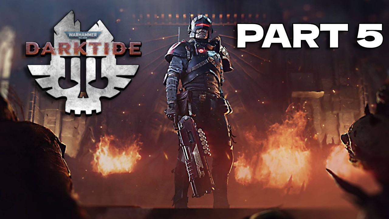 Warhammer 40K: Darktide – Arbites Class Campaign Gameplay Part 5 (No Commentary)