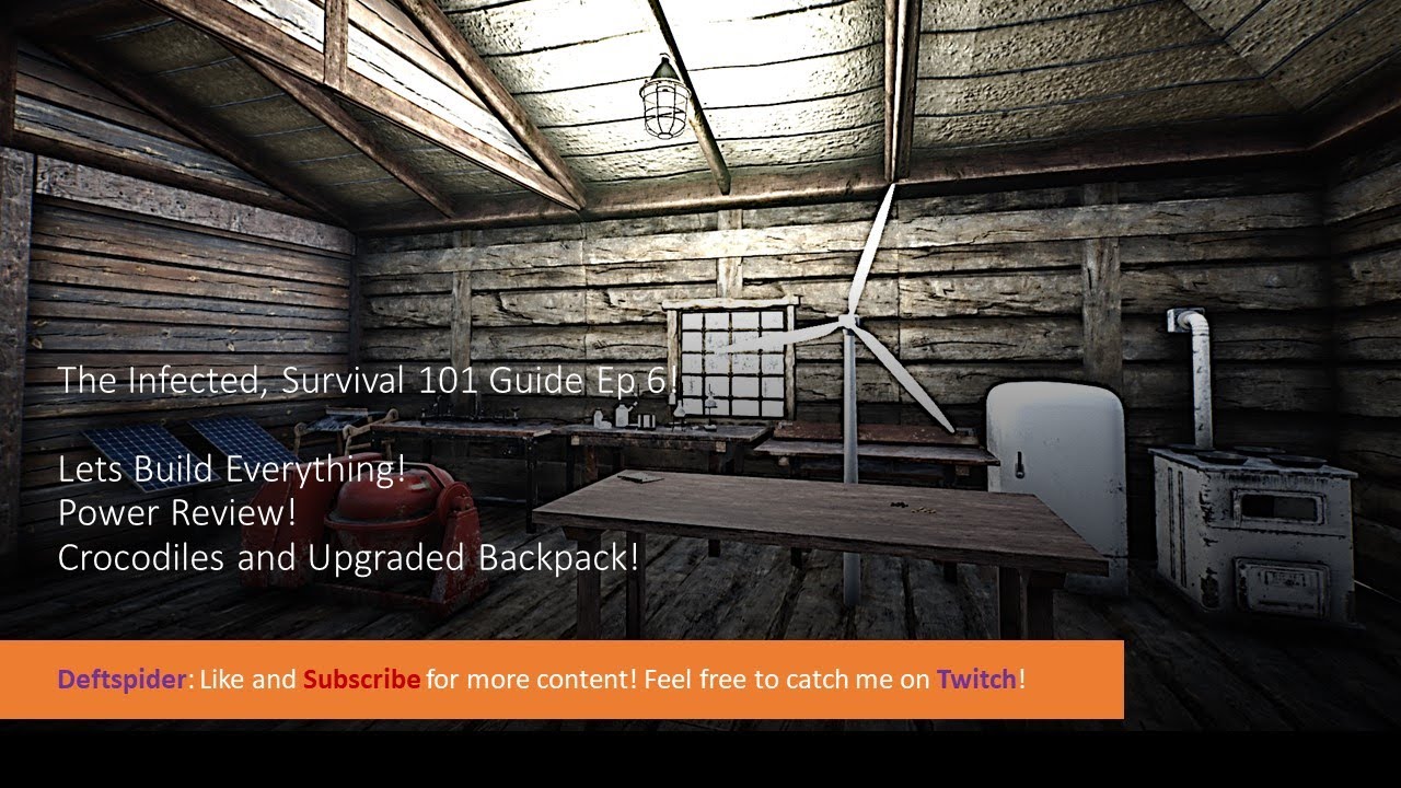 Survival 101 Guide: Ep 6 Lets Build Everything! The Infected Gameplay