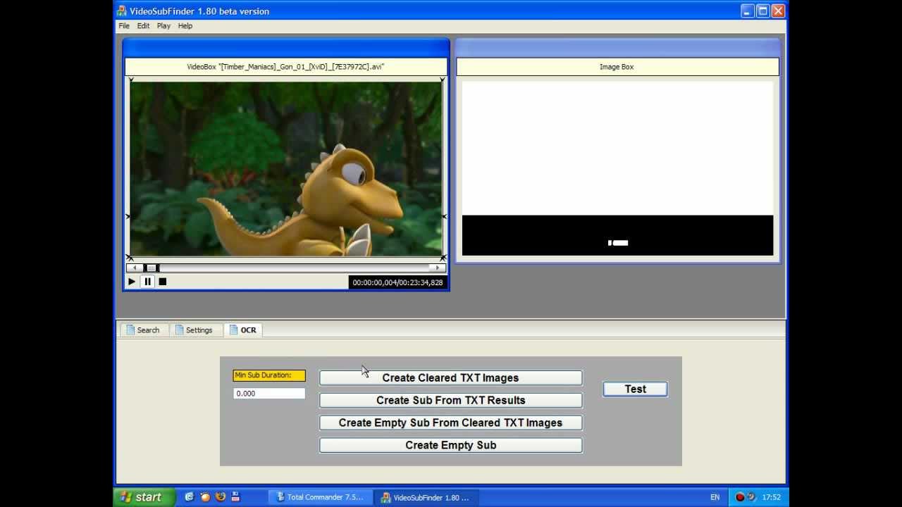 VideoSubFinder Tutorial