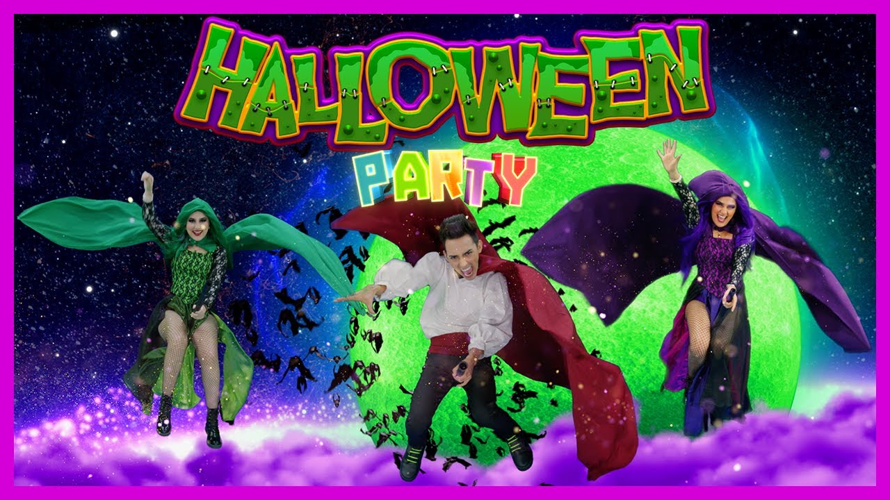 ESTA NOCHE ES HALLOWEEN: HALLOWEEN PARTY  VIDEO OFICIAL / PIEDRA PAPEL O TIJERA / LAS BRUJAS