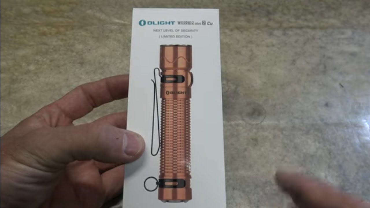 Olight Warrior Mini 2 - COPPER - Quick Look!