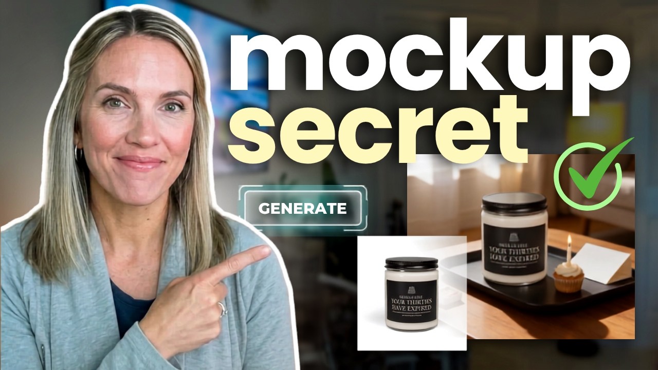Create Mockups in ONE Click 🔥 Print on Demand Mock up Tips to Make More $ on Etsy