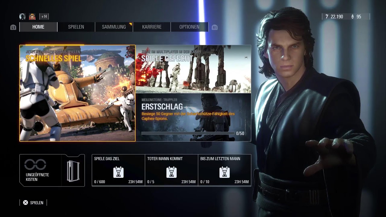 Star wars battlefront II Neues Jahr