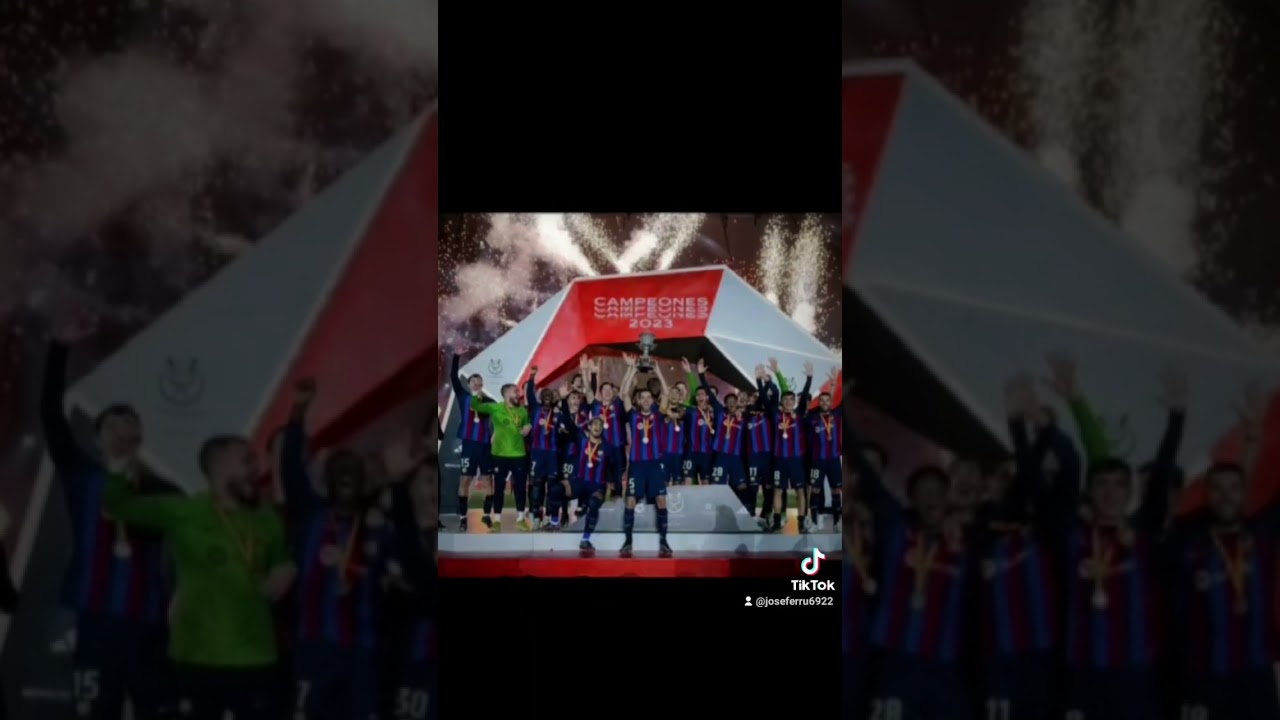 Los Campeones de la Supercopa 💙❤