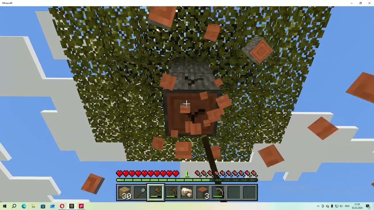 Выживание в Minecraft, 1 часть