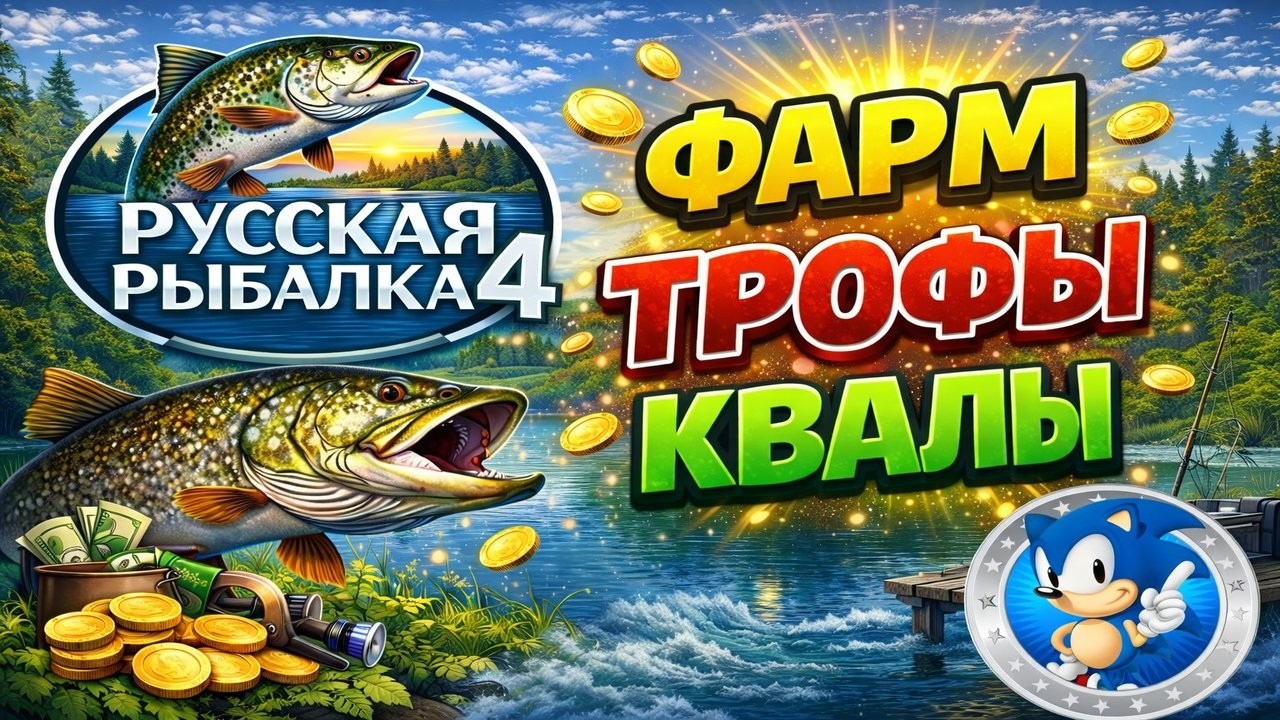 🌟5 ЧАСОВ МОРЯ🌟Русская Рыбалка 4(РР4)🌟
