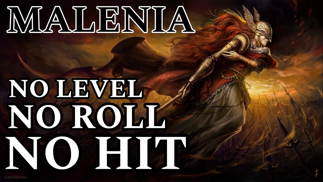 ELDEN RING - MALENIA RL1 (NO HIT ,NO ROLL)