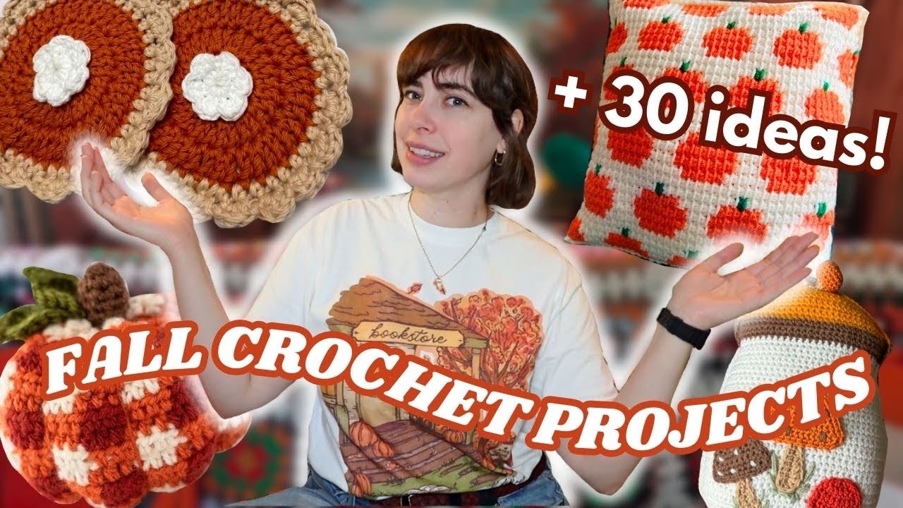 FALL CROCHET PROJECTS 🎃 over 30 IDEAS!