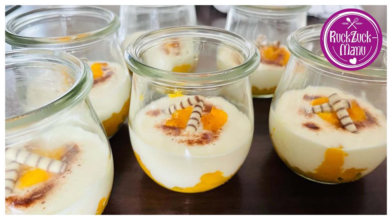 Pfirsichquark Dessert  Thermomix® TM5/TM6