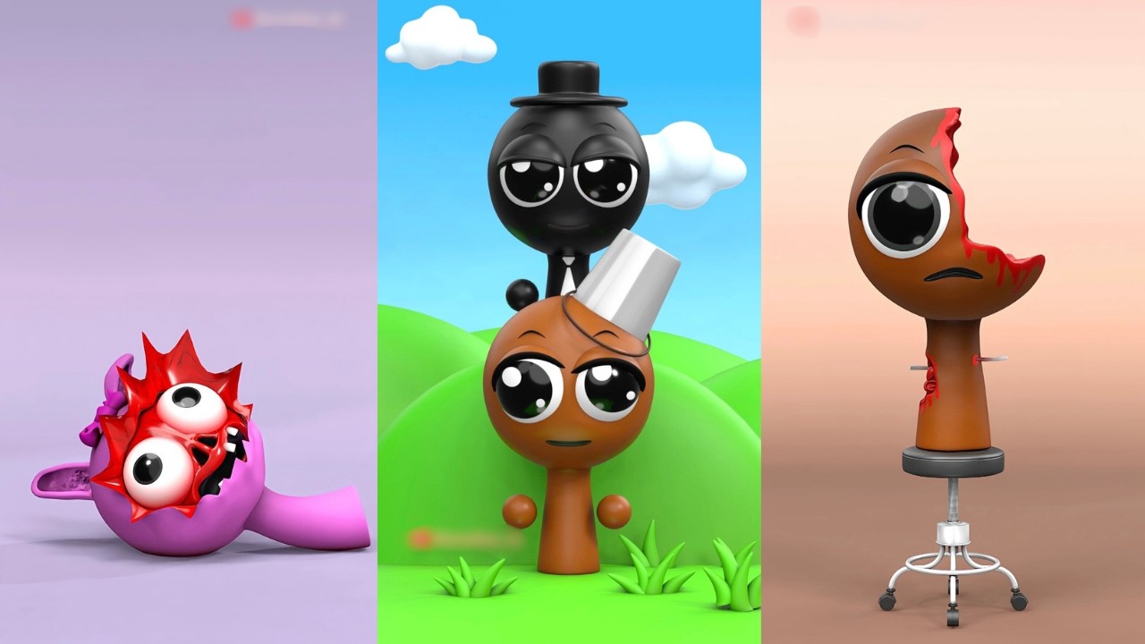 INCREDIBLE SPRUNKI HELP! | Tiles Hop EDM Rush