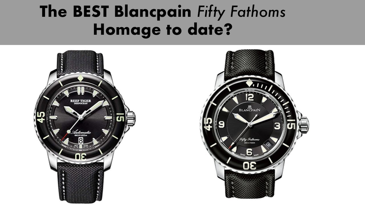 Обзор часов Reef Tiger RGA3035 (часы, являющиеся данью уважения Blancpain Fifty Fathoms) — подроб...
