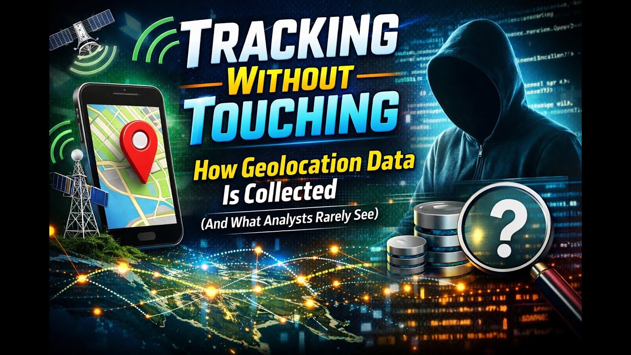 Tracking Without Touching -  How Geolocation Data Is Collected (and What Analysts Rarely See)