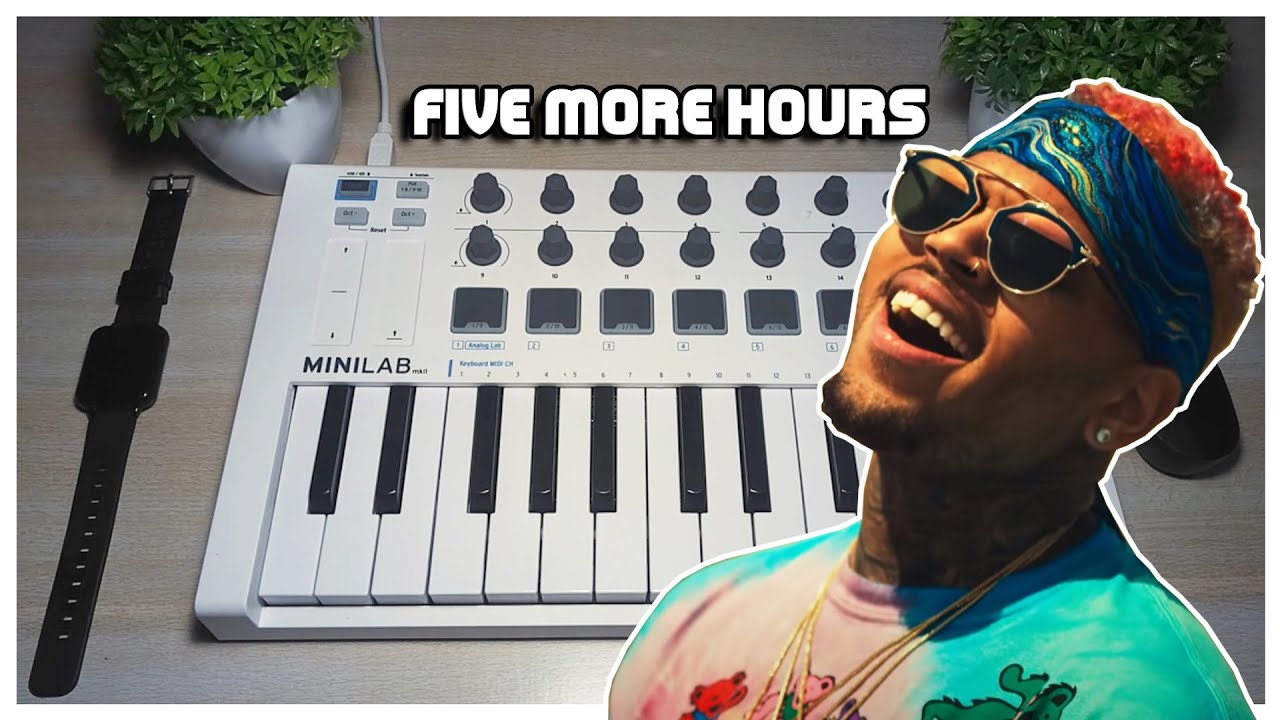 FIVE MORE HOURS | CHRIS BROWN X DEORRO (MIDI KEYBOARD COVER)