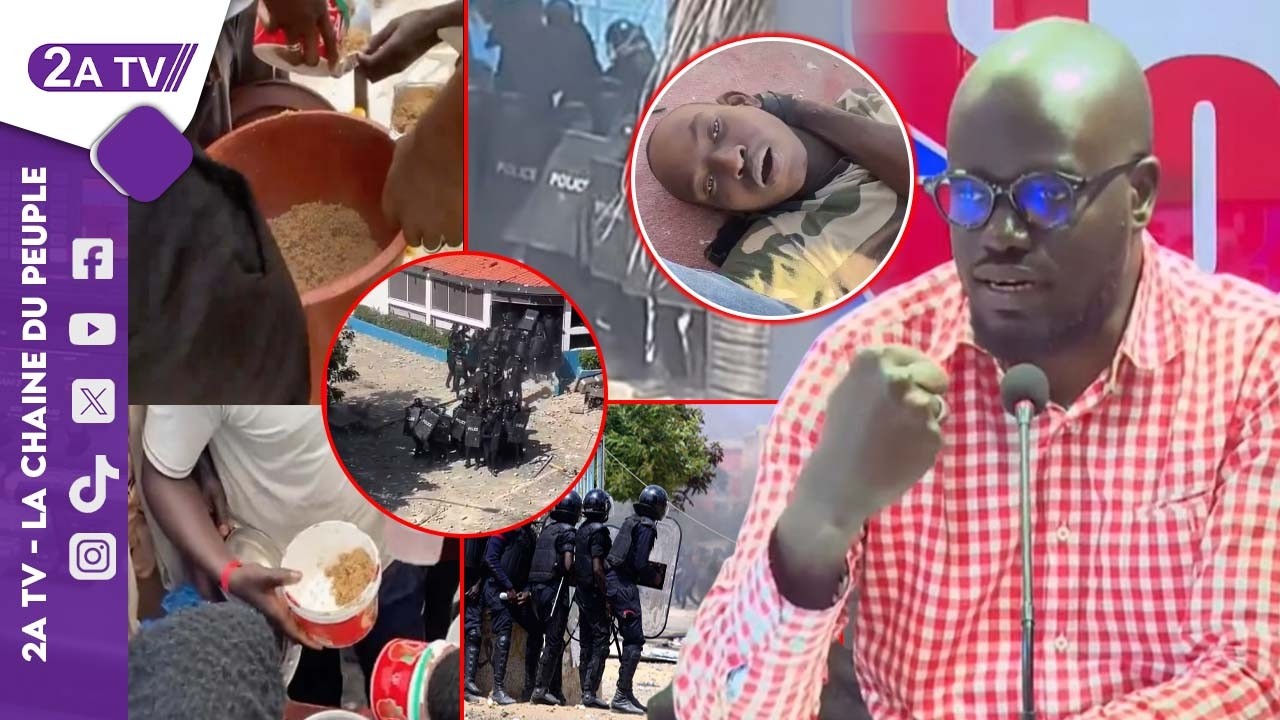 Les images troublantes à l'UCAD, les policiers... ? Moustapha Mbaye déplore