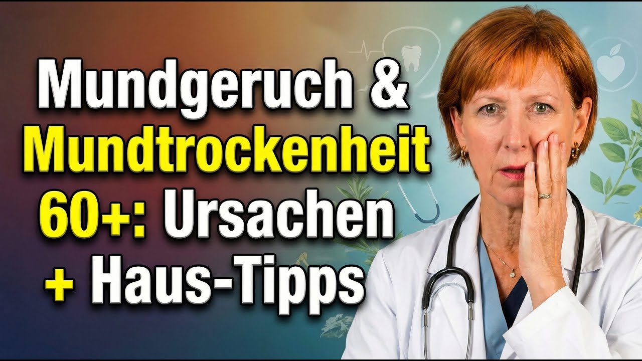 Mundgeruch & Mundtrockenheit nach 60: Ursachen, die kaum jemand nennt + Haus-Tipps