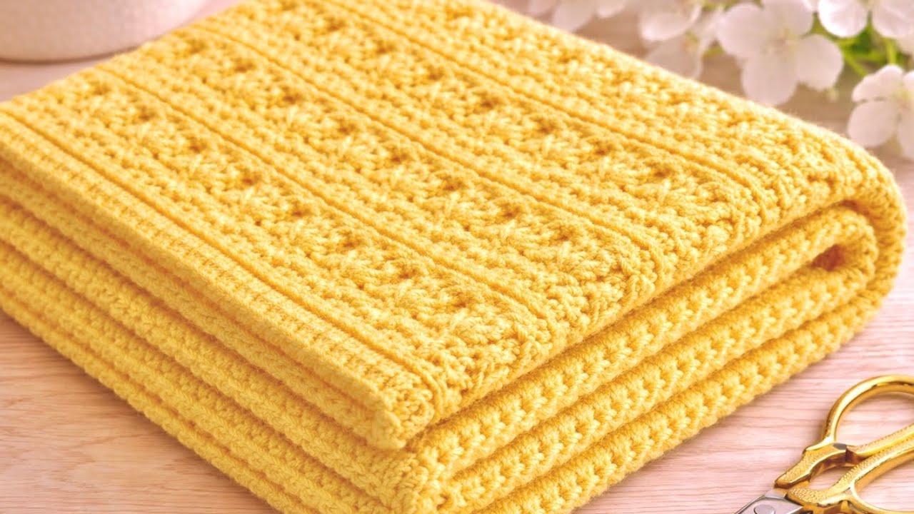 Amazing! Viral Crochet Stitch Tutorial!🌟So Easy & Beautiful, Perfect for Beginners