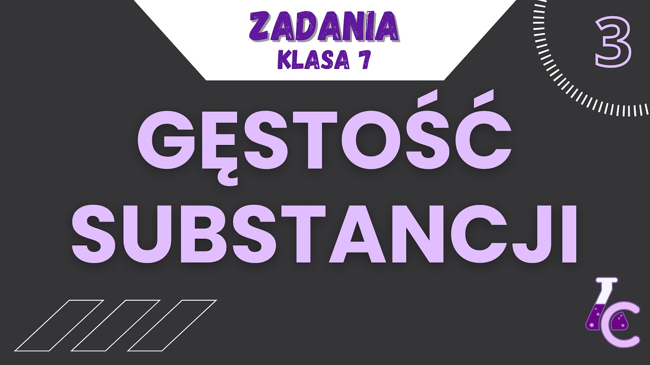 GĘSTOŚĆ SUBSTANCJI | Nowa Era, klasa 7