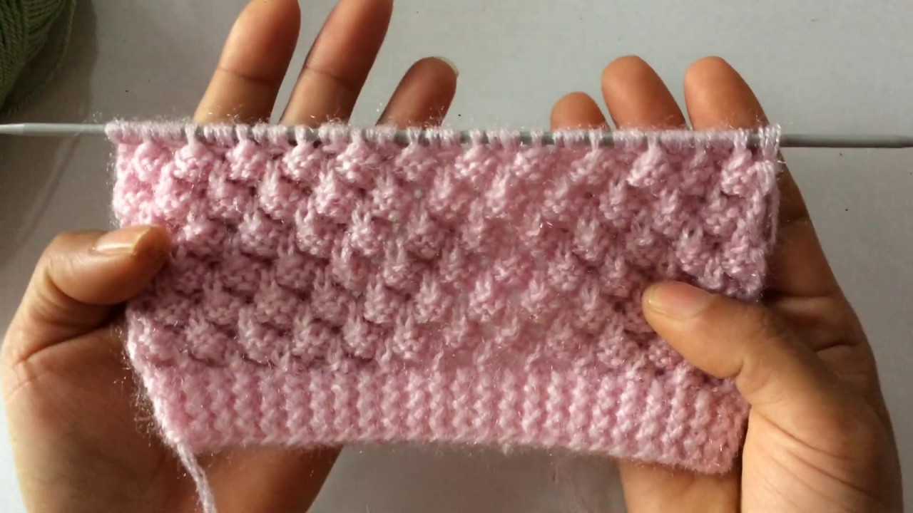 Beautiful Easy Knitting Stitch Pattern For Ladies/Gents Sweater/Cardigan