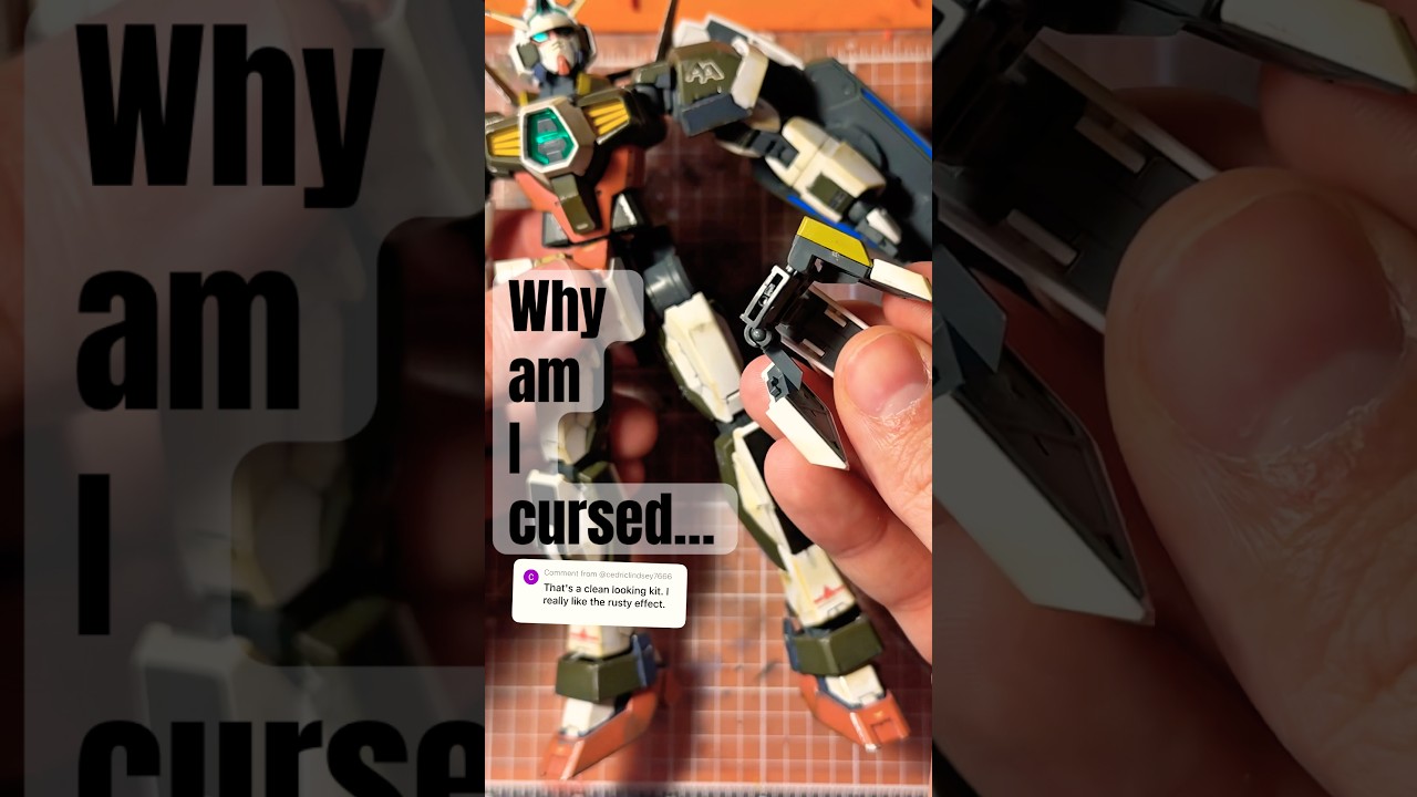 HOW TO FIX BROKEN GUNPLA #gundam #gunpla #repairs