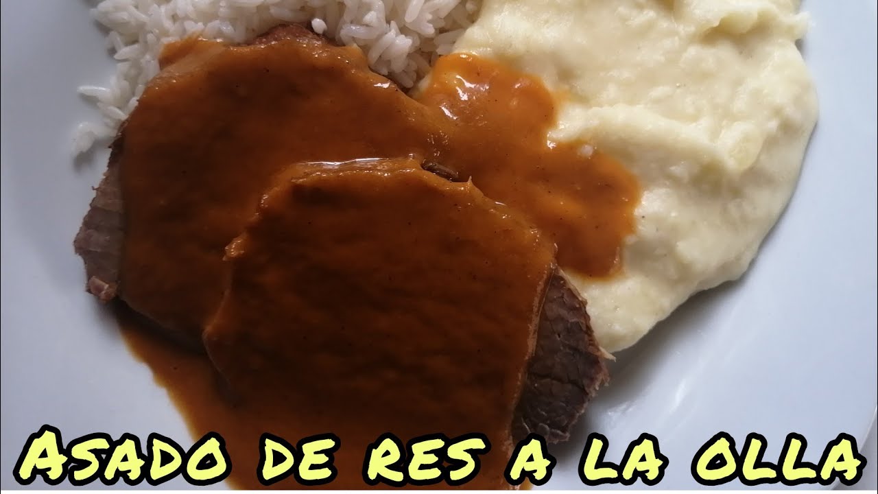 El mejor y fácil asado de res a la olla por el cheff Antonio Sevilla