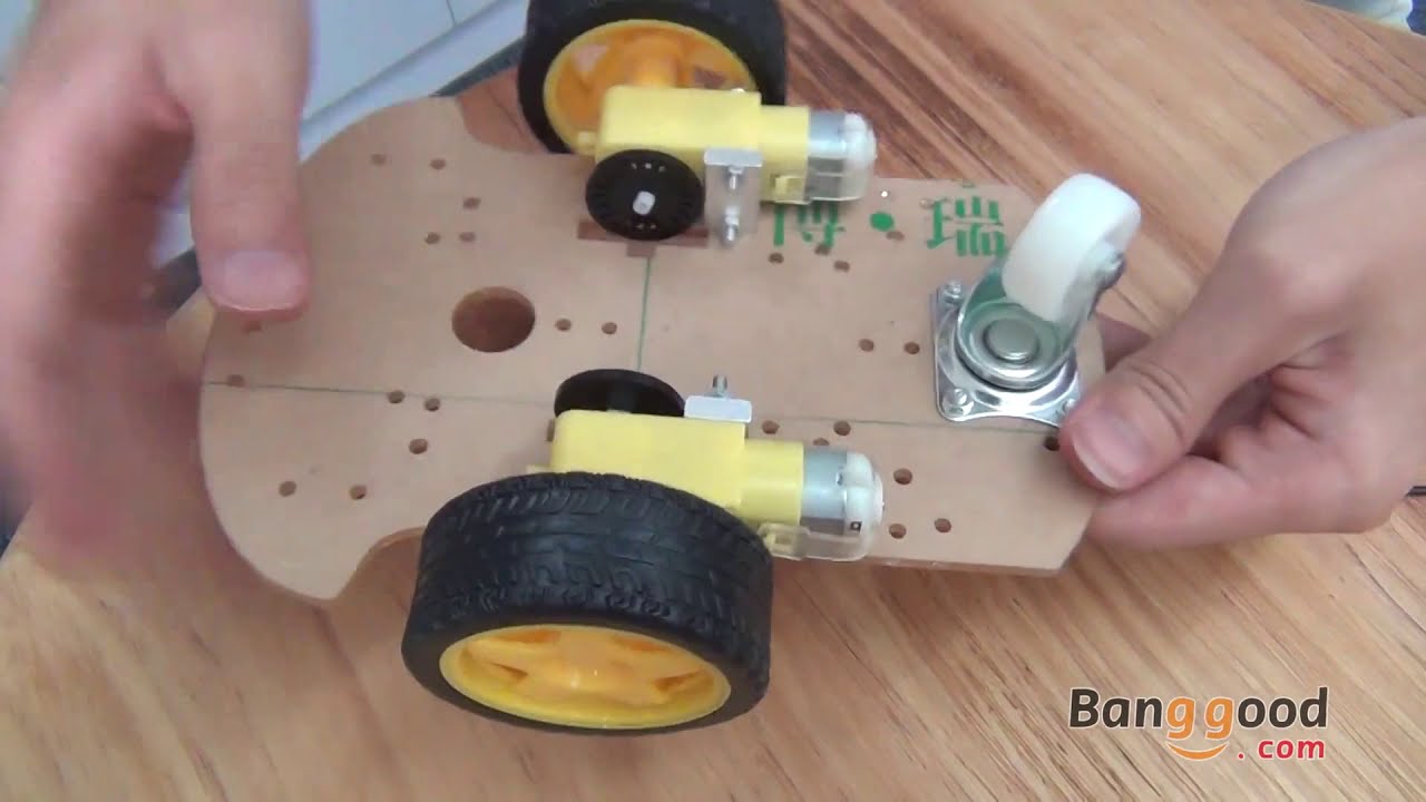 Smart Robot Car Chassis Kit Speed Encoder For Arduino - Banggood.com