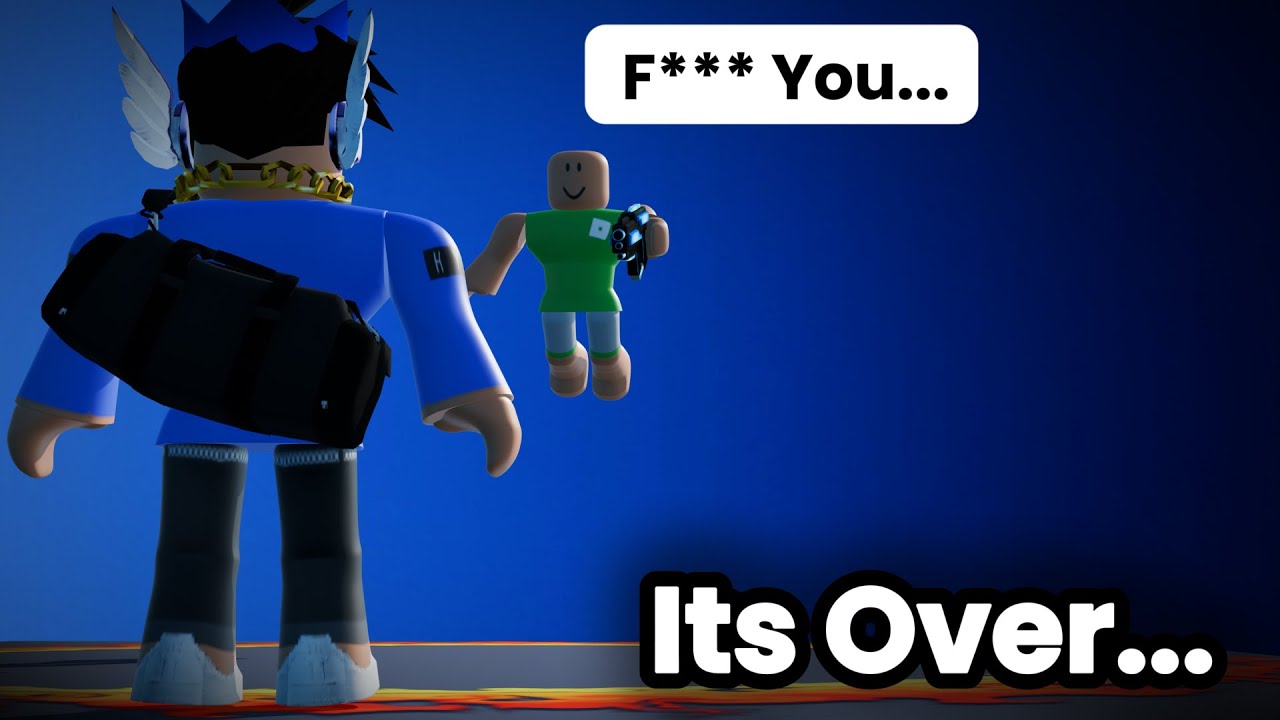 I Met HACKER In Roblox Blind Shot...