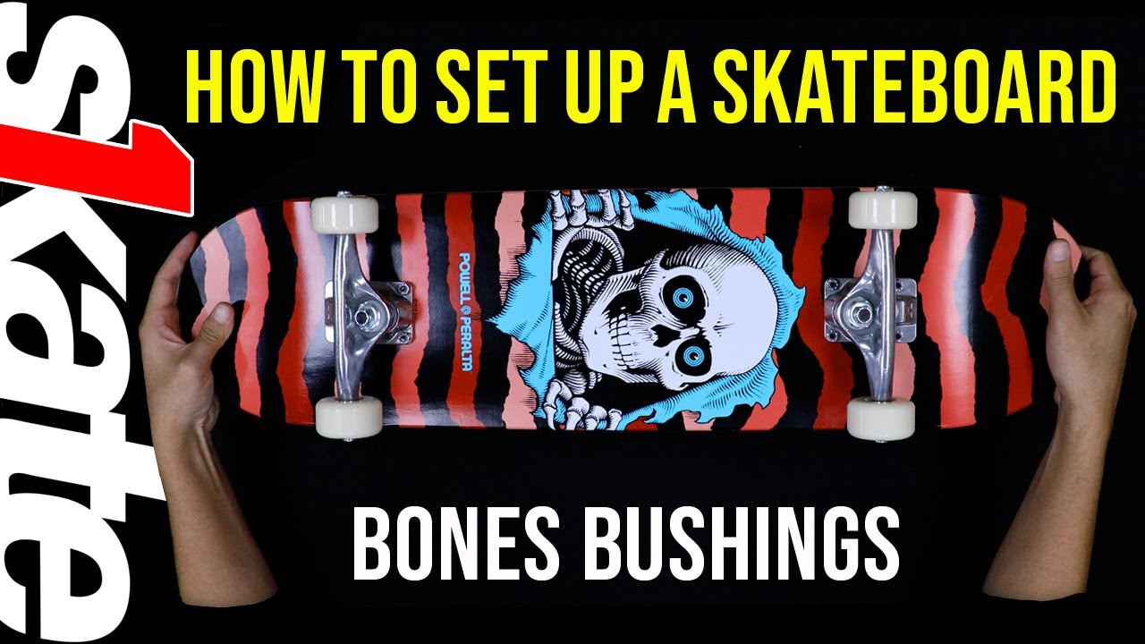 Skate One - How to Install Bones Bushings
