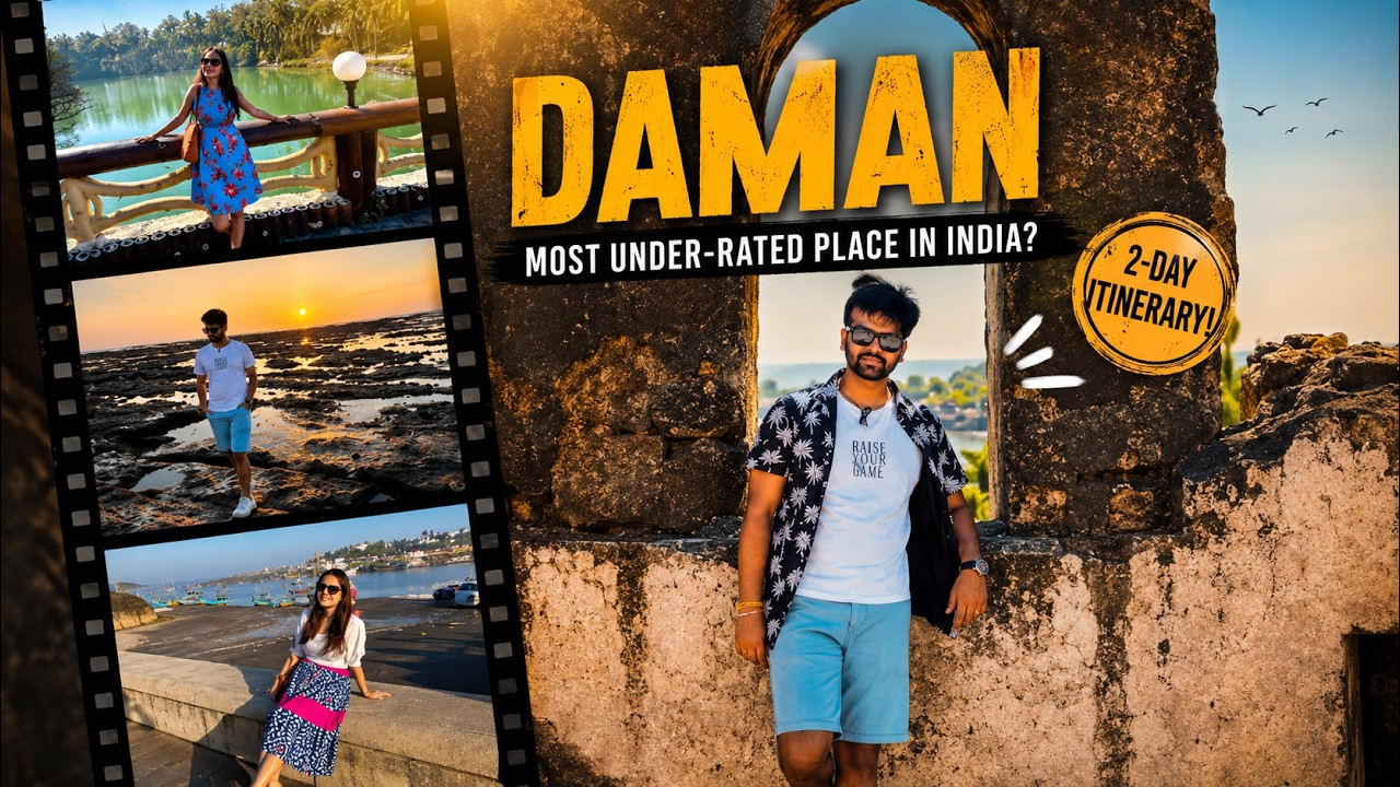 2 Days in Daman | Top places to visit in Daman | Hidden gems of Daman | Best beaches of Daman