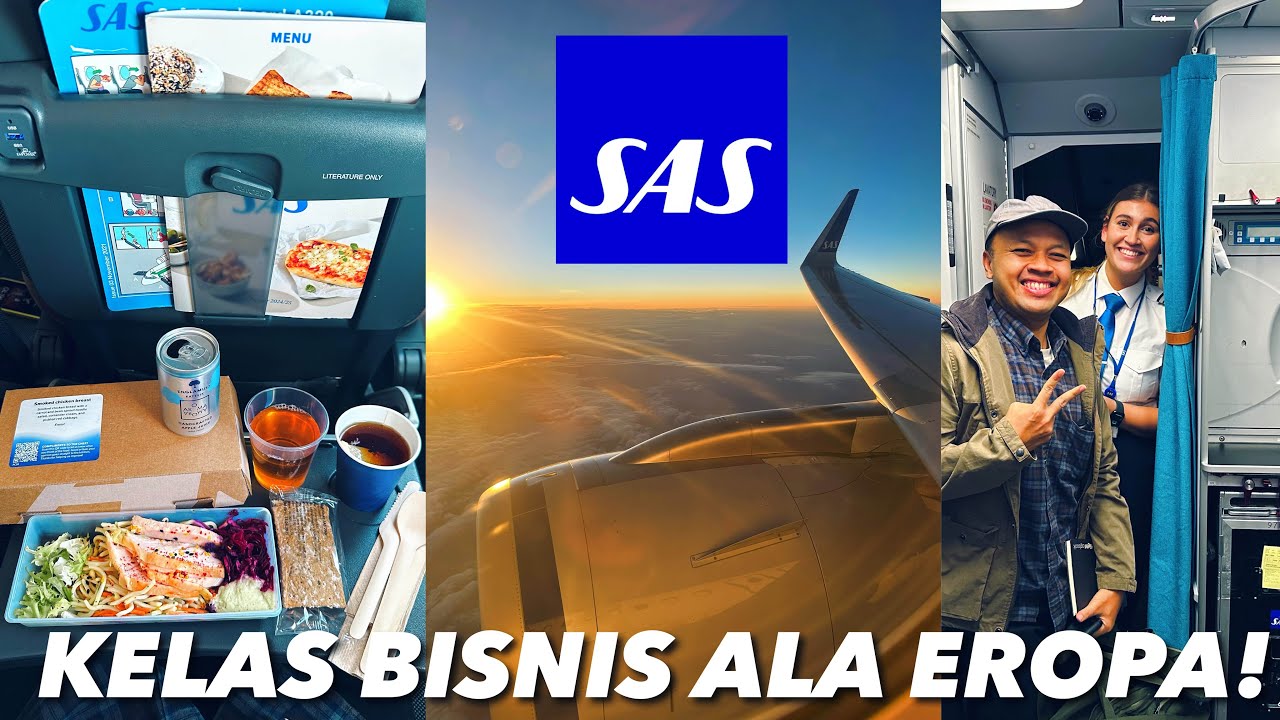 SAS PLUS 😱 SCANDINAVIAN AIRLINES • A320NEO • SK1585 Copenhagen Ke Barcelona (Euro Trip Part 8)