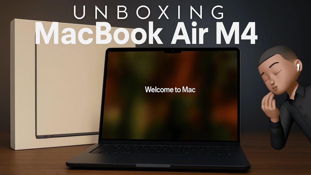Unboxing MacBook Air M4 2025 💻
