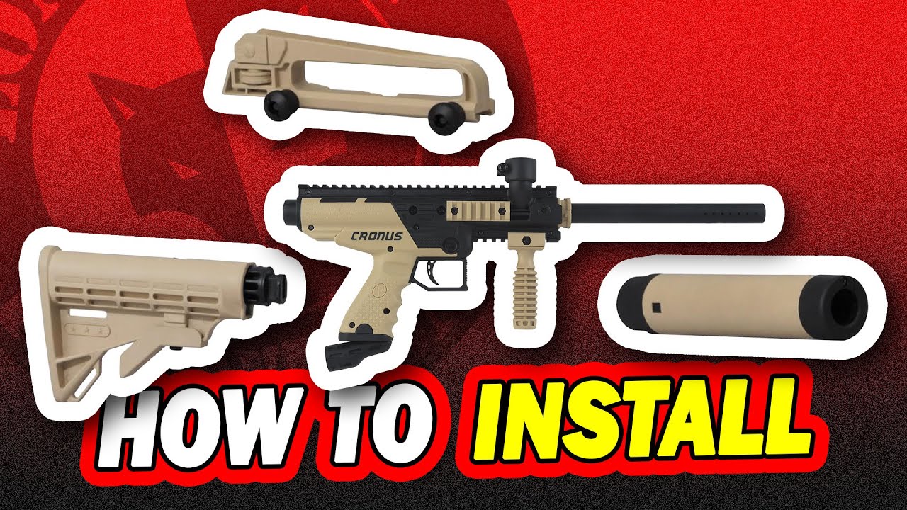 How to Assemble a Tippmann Cronus Tactical Marker | Lone Wolf Paintball Michigan
