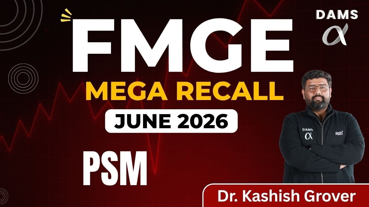FMGE июнь 2026: разбор вопросов по PSM | Д-р Кашиш Гровер